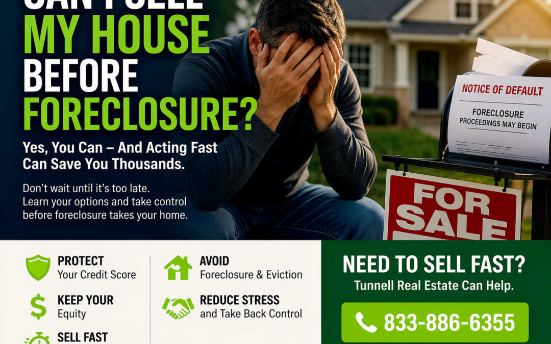 Can I Sell My House Before Foreclosure in Brownwood, TX?
