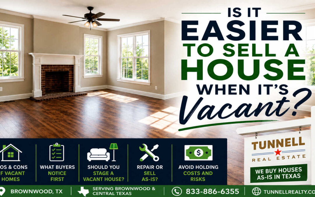 Is It Easier to Sell a House When It’s Vacant?